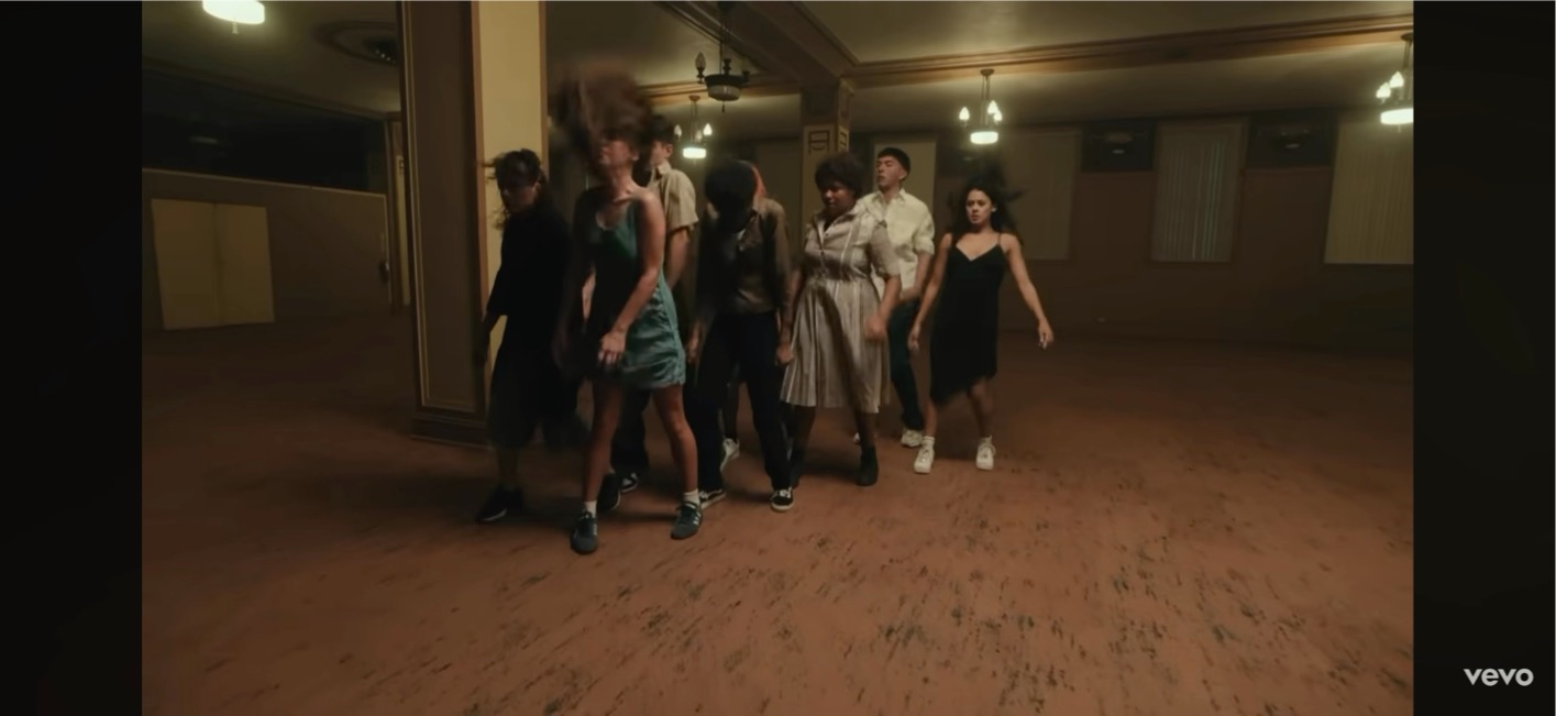 Ballroom group choreography